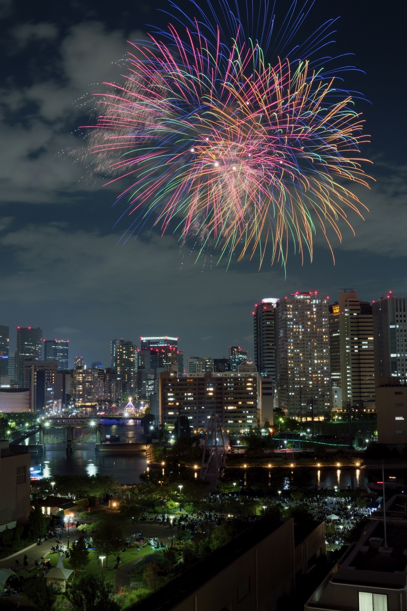 Canal fireworks festival